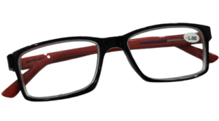 Achieve Crystal-Clear Distant Vision: Full-Rim Myopia Correction Glasses (-1.00)