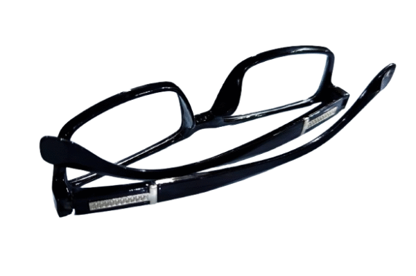 Full Rim Reading Glasses Chasma Aenak Plated Temple for Near Vision Old age Power Glasses - Image 3