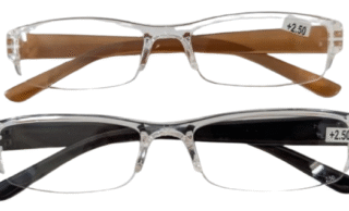 Half Rim +2.50 Reading Glasses Chasma Aenak for Near vision Presbyopia Old age vision correction(Pack of 2)
