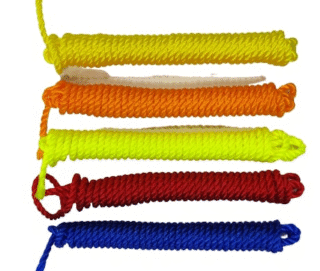 Nylon Ropes Multicolour 5-metre-for-indoor-outdoor-use(Pack of 4)