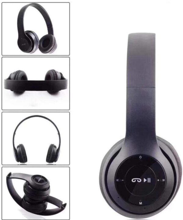 P47 Wireless Bluetooth portable Sports Headphone with Microphone - Image 3