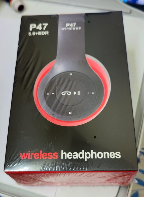 P47 Wireless Bluetooth portable Sports Headphone with Microphone - Image 2