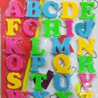 Magnetic Alphabet Letters for Kids, Compact & Portable, 26 Pieces