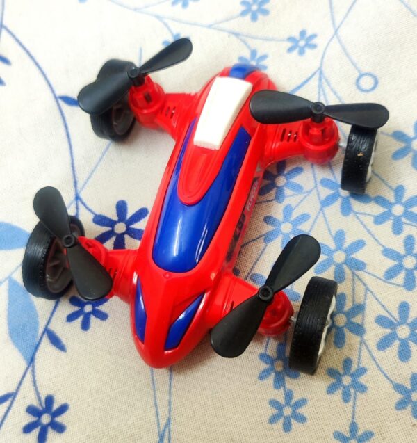 Friction Airplane Car Unbreakable Toy for Kids | Push-and-Go, No-Battery, Durable & Colorful Racing Plane Car - Image 3
