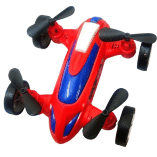 Friction Airplane Car Unbreakable Toy for Kids | Push-and-Go, No-Battery, Durable & Colorful Racing Plane Car