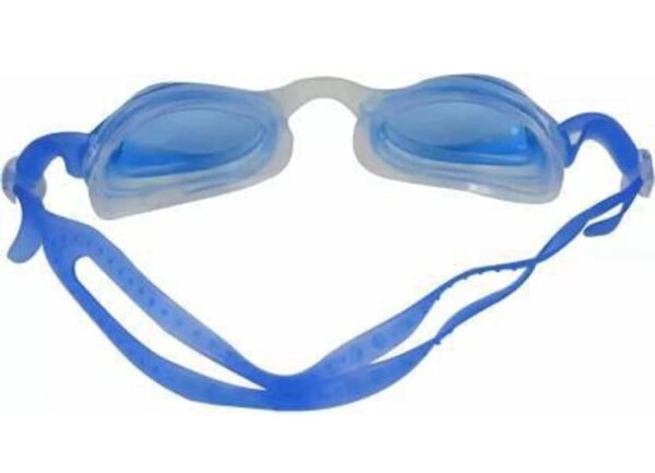 ANTIFOG SILICONE SWIMMING GOGGLES FOR BOYS KIDS ADULTS WITH EARPLUGS Swimming Goggles  (Blue, Pink) - Image 4