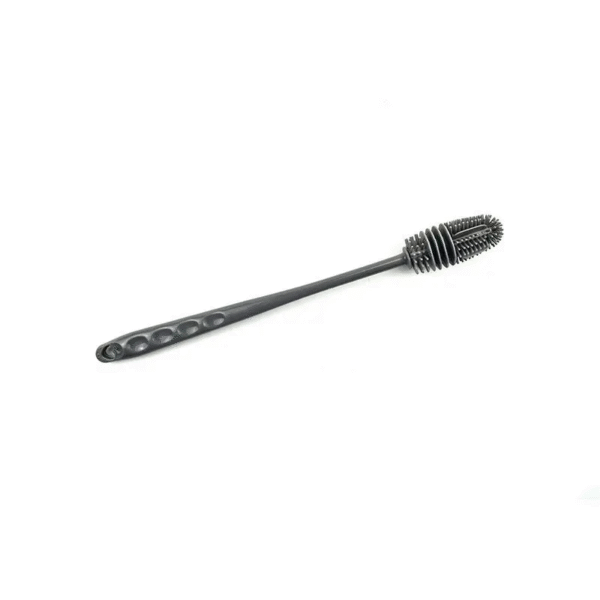 Long-handle silicone brush for scratch-free cleaning of baby bottles, water bottles, vases, and glasses. Hygienic & durable - Image 3