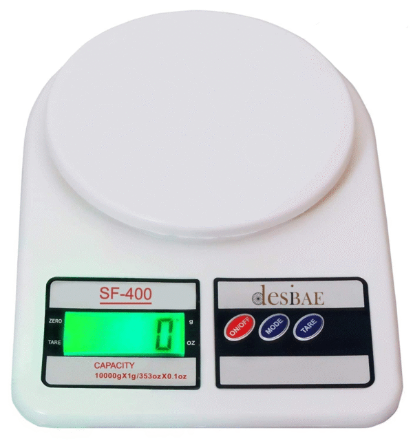 Electronic Kitchen Digital Weighing Scale for Food & Baking with LCD Display - Image 2