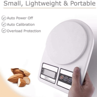 Electronic Kitchen Digital Weighing Scale for Food & Baking with LCD Display