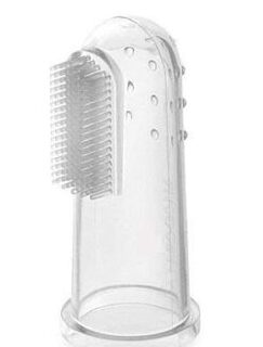 Gentle & Safe Baby Oral Care: Silicone Finger Brush Set (2-Pack)