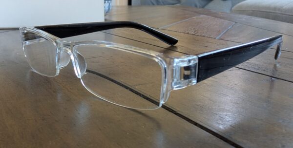 Half Rim Compact Transpparent Reading Glasses for Near vision old age Vision Correction Power +1.00, +1.25, +1.50, +2.00, +2.50, +3.00 - Image 6
