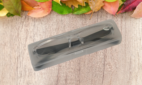 Half Rim Transparent Reading Glasses for Near Vision Presbyopea correction - Image 4