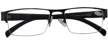 Half Rim Premium Reading Glasses Spectacles Chasma for Near Vision