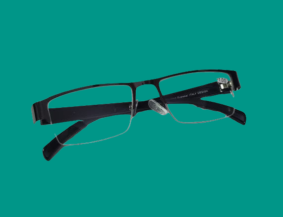 Half Rim Premium Reading Glasses Spectacles Chasma for Near Vision - Image 4