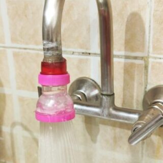Kitchen Tap Extension Faucet Nozzle Adapter (Pack of 4) Tap Mount Water