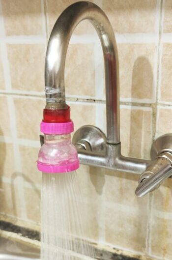 Kitchen Tap Extension Faucet Nozzle Adapter (Pack of 4) Tap Mount Water