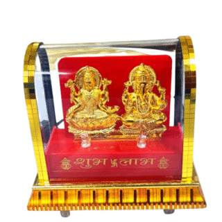 Laxmi Ganesh LED Showpiece: Divine Blessings with Blinking Lights