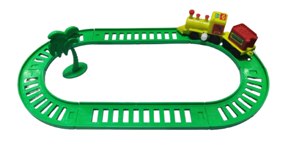 Manual Key Operation Mini Train Set for Toddlers: Simple Fun, Great Value!