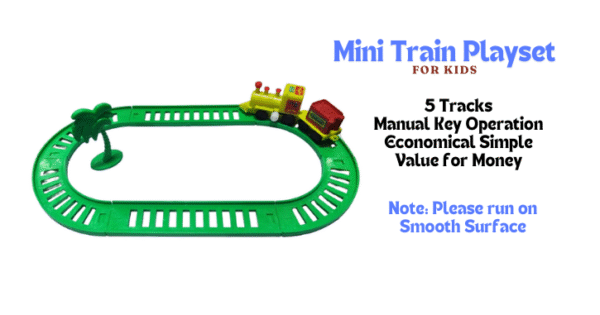 Manual Key Operation Mini Train Set for Toddlers: Simple Fun, Great Value! - Image 3
