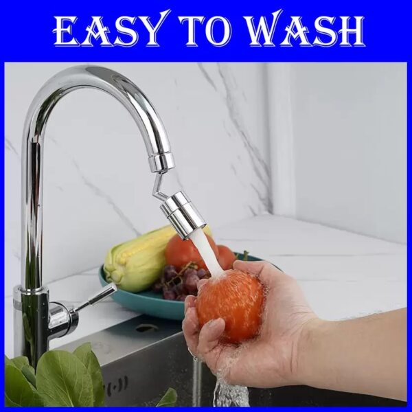 Universal Splash Preventer Faucet Multi-Function Sprayer-Head - Image 2