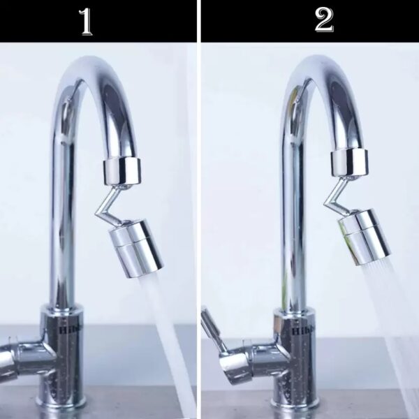 Universal Splash Preventer Faucet Multi-Function Sprayer-Head - Image 3