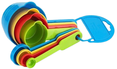 Baking Measurement Measuring Cups And Spoons Set 8 Pcs Plastic Measuring Spoon Set Plastic Measuring Spoon