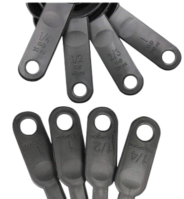 Baking Measurement Measuring Cups And Spoons Set 8 Pcs Plastic Measuring Spoon Set Plastic Measuring Spoon - Image 8