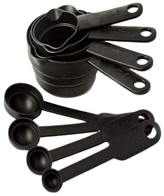 Baking Measurement Measuring Cups And Spoons Set 8 Pcs Plastic Measuring Spoon Set Plastic Measuring Spoon - Image 4