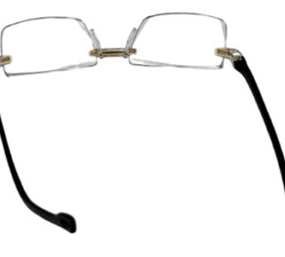 Stylish & Lightweight Rimless Bifocal Bluecut Reading Glasses for Near Vision Old Age Vision Correction