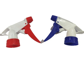 Adjustable Nozzle Trigger Sprayer Heads Household and Garden Cleaning Spray Bottle Trigger Heads Sprayer Nozzles (2-Pack)