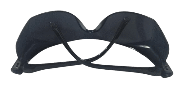 Multipurpose Curve Safety Goggle Eyewear Sunglasses for Dust Protection, Laboratory, Medical, Lab, Construction, Industrial, Welding Use, Eye Operation for Men Women - Black (Pack of 2) - Image 3