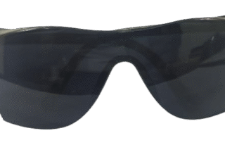Multipurpose Curve Safety Goggle Eyewear Sunglasses for Dust Protection, Laboratory, Medical, Lab, Construction, Industrial, Welding Use, Eye Operation for Men Women - Black (Pack of 2)