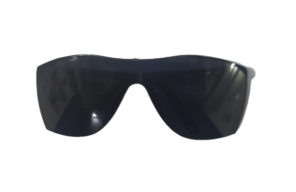 Multipurpose Curve Safety Goggle Eyewear Sunglasses for Dust Protection, Laboratory, Medical, Lab, Construction, Industrial, Welding Use, Eye Operation for Men Women - Black (Pack of 2) - Image 2